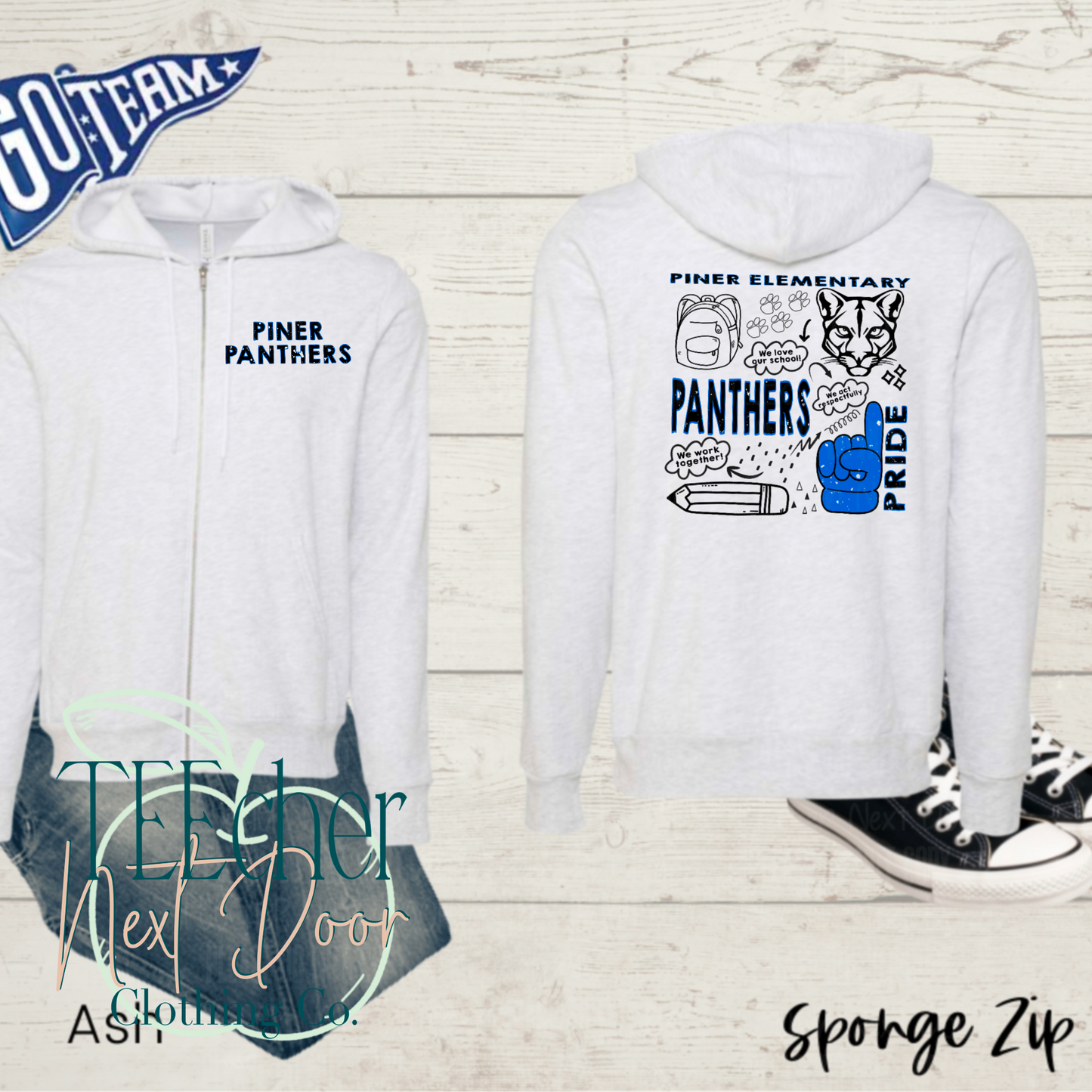 Piner Mascot Collage
