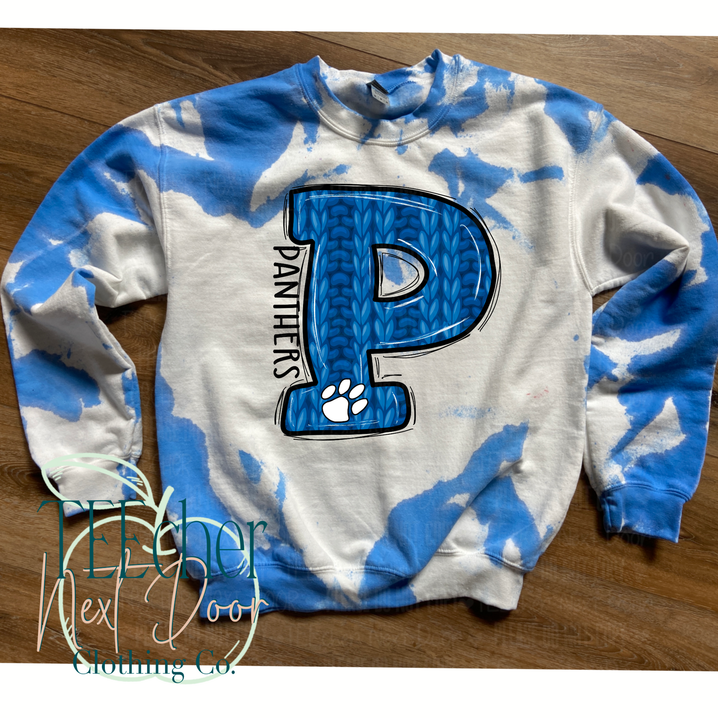 Blue Panthers Varsity Sweater
