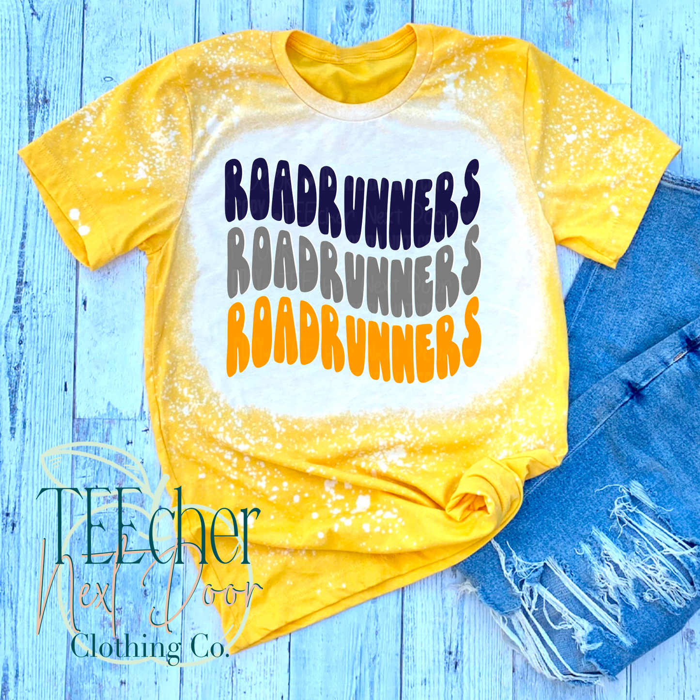 Roadrunners Retro Wavy
