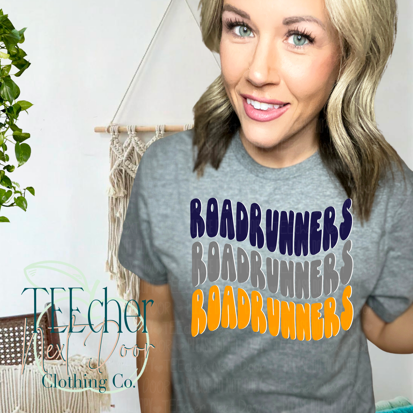 Roadrunners Retro Wavy