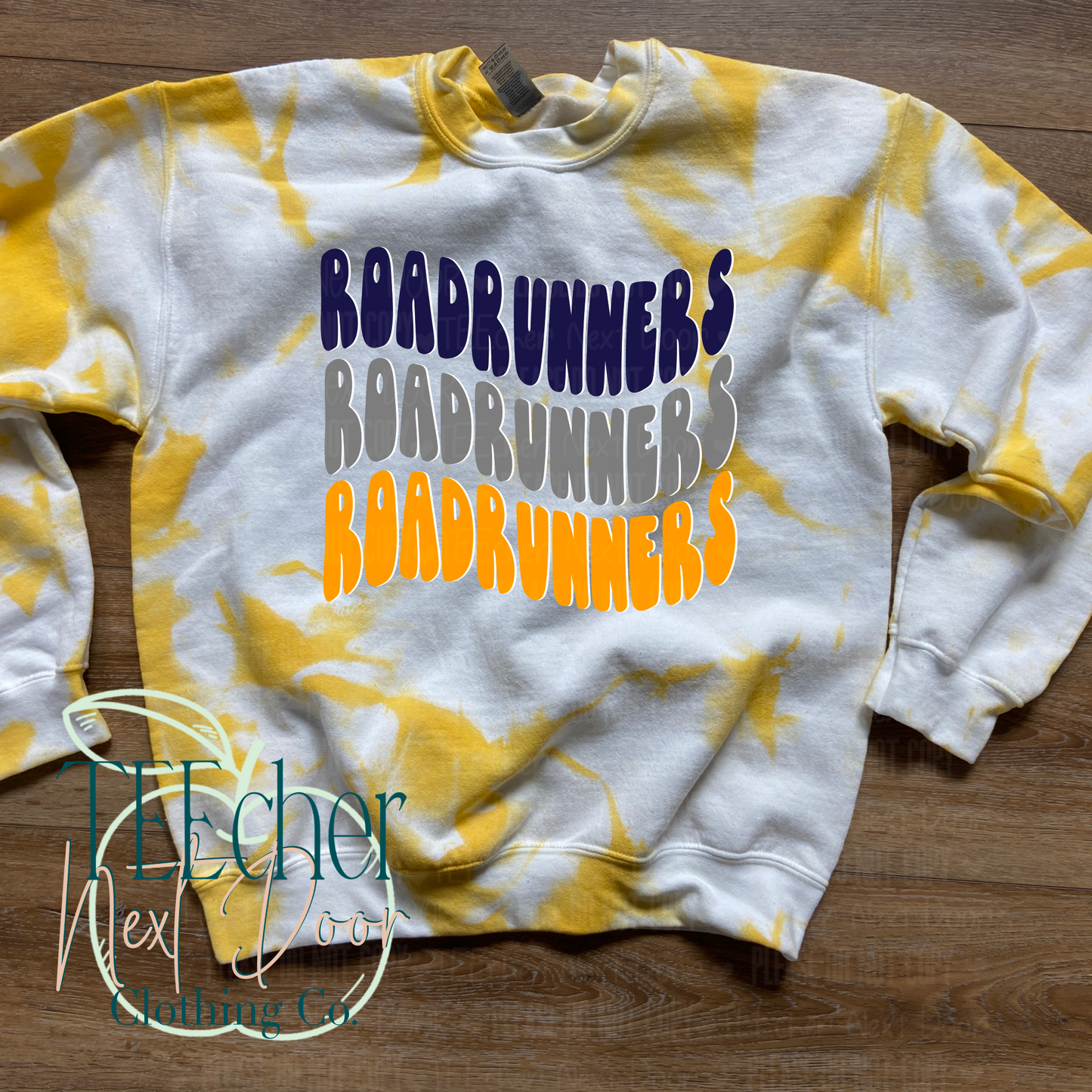 Roadrunners Retro Wavy