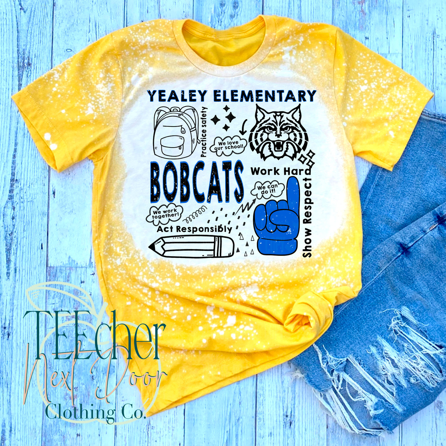 Yealey Mascot Collage