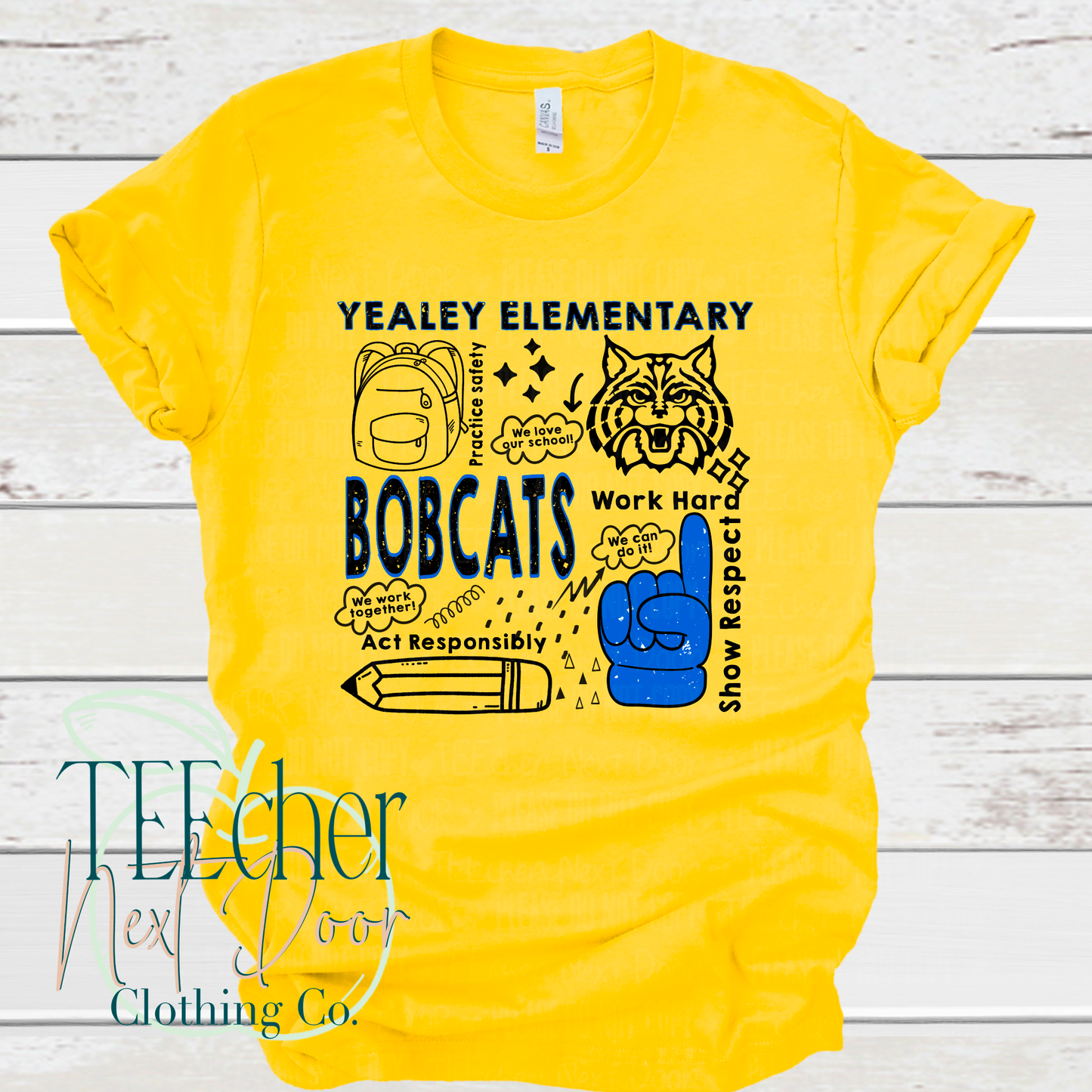 Yealey Mascot Collage