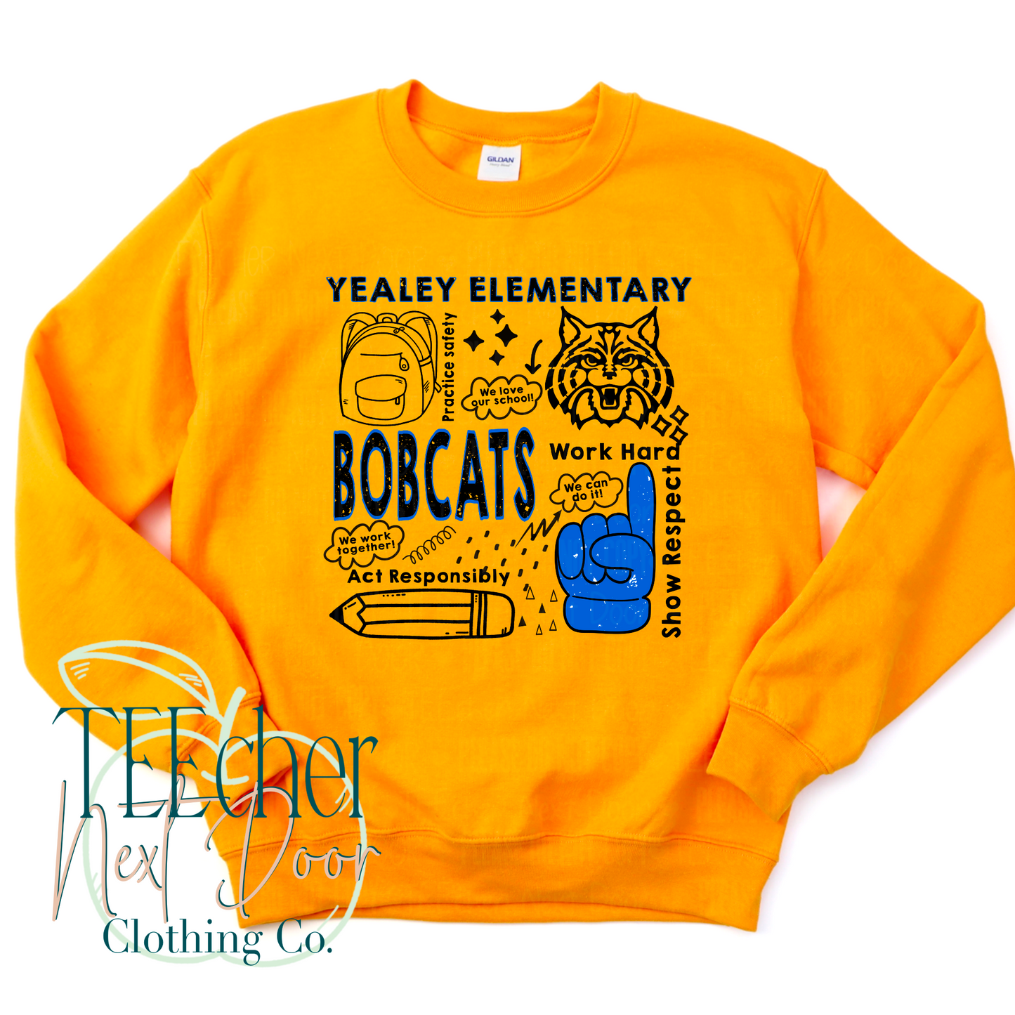 Yealey Mascot Collage