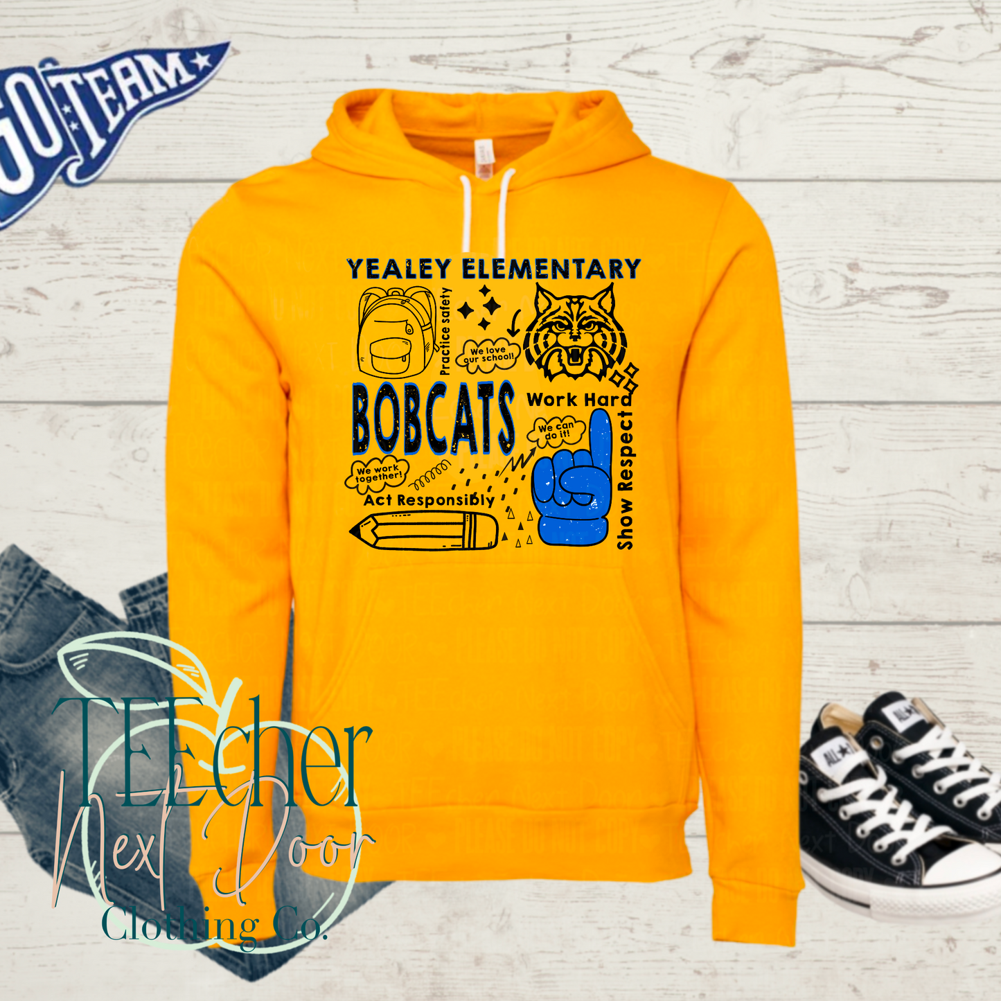 Yealey Mascot Collage