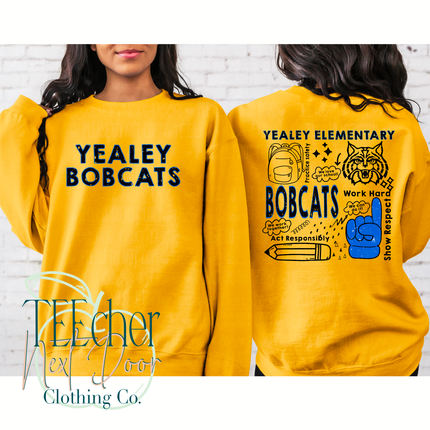 Yealey Mascot Collage