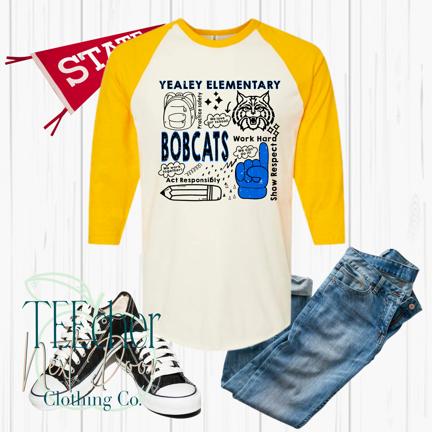 Yealey Mascot Collage