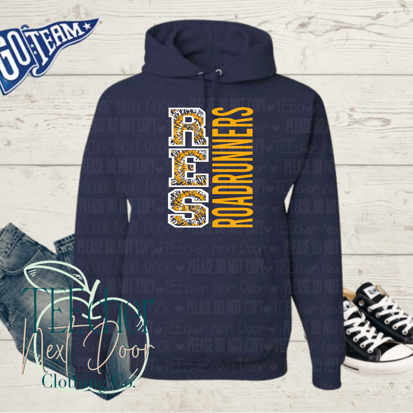 Reiley Roadrunners Bold Tie Dye