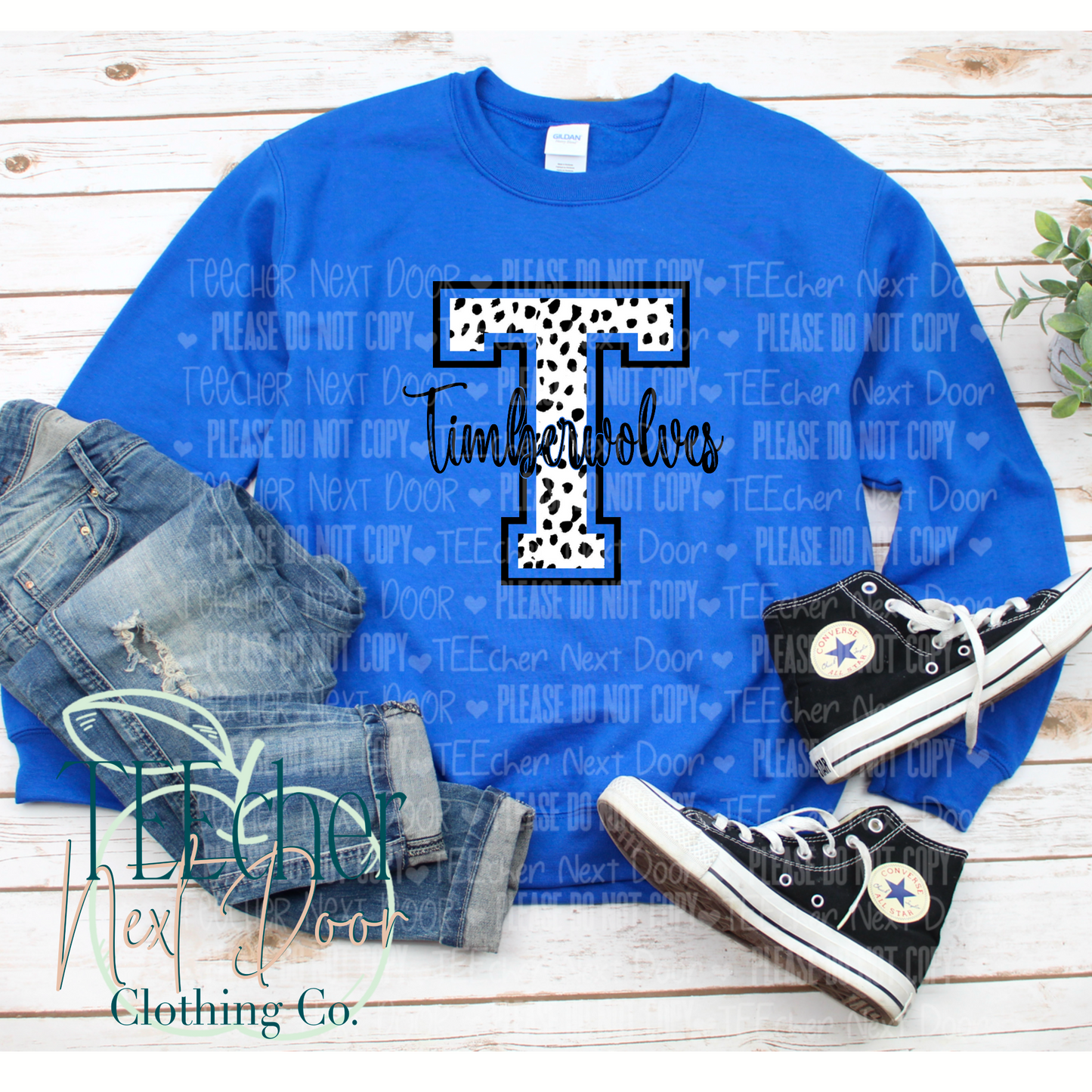 Timberwolves Dalmatian