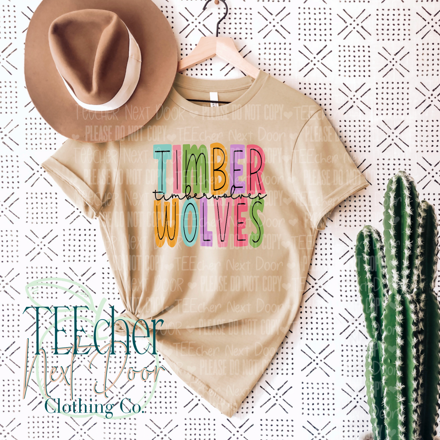 Modern Timberwolves Tee