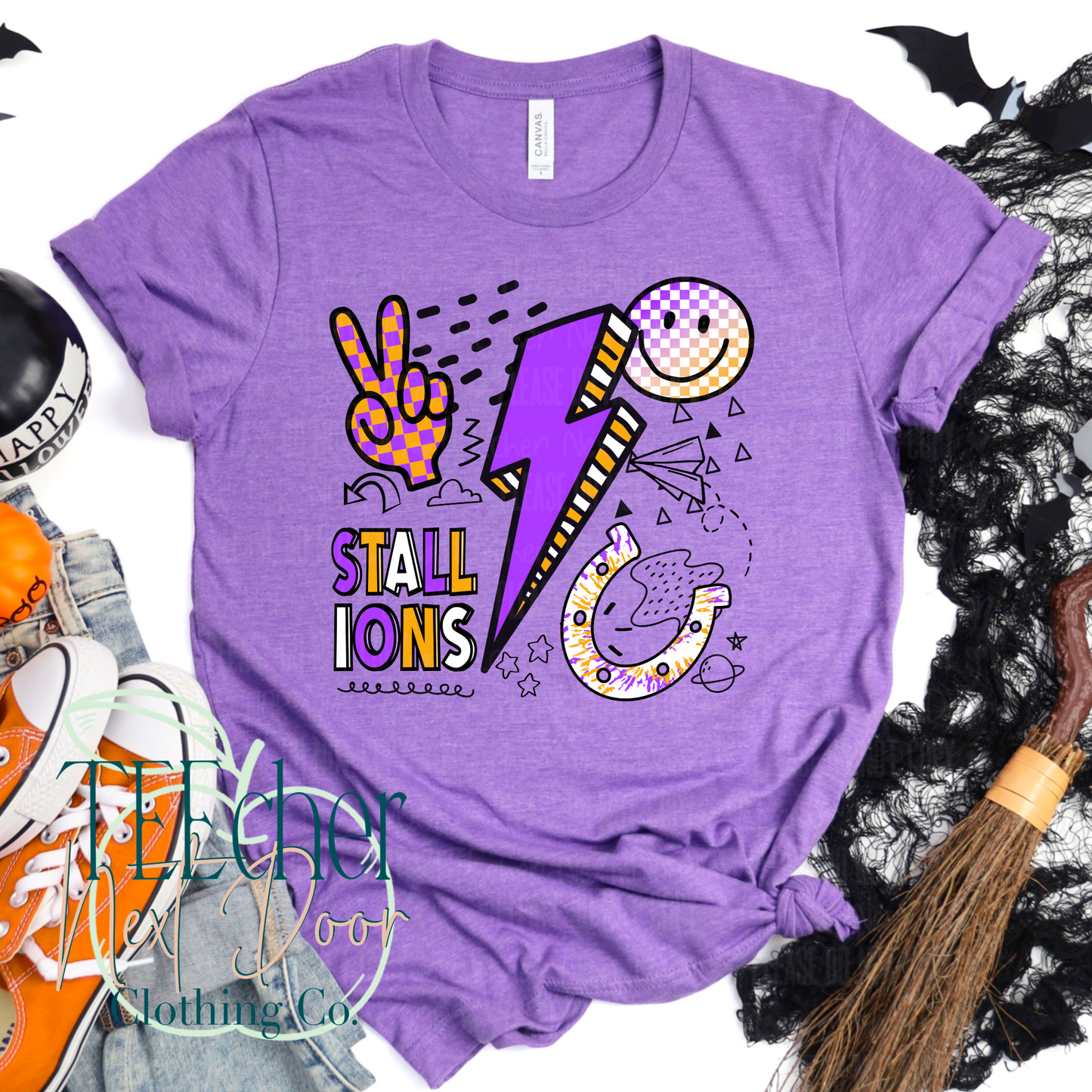 Stallions Rock Collage