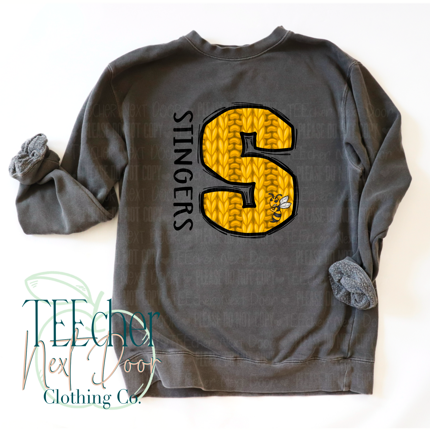 Stingers Sweater Letter