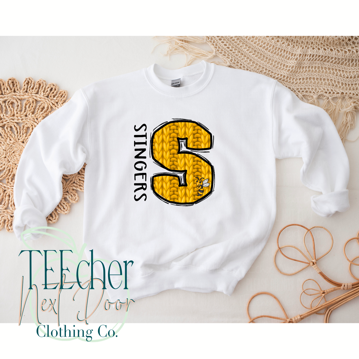 Stingers Sweater Letter