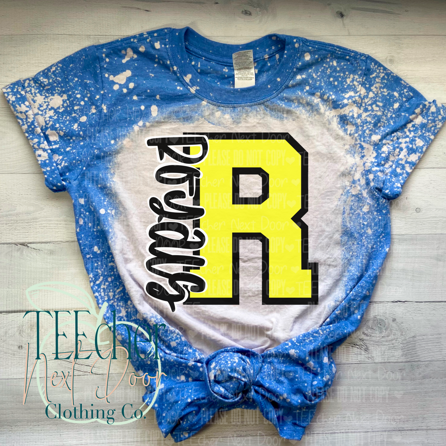 Royals Yellow Varsity Letter
