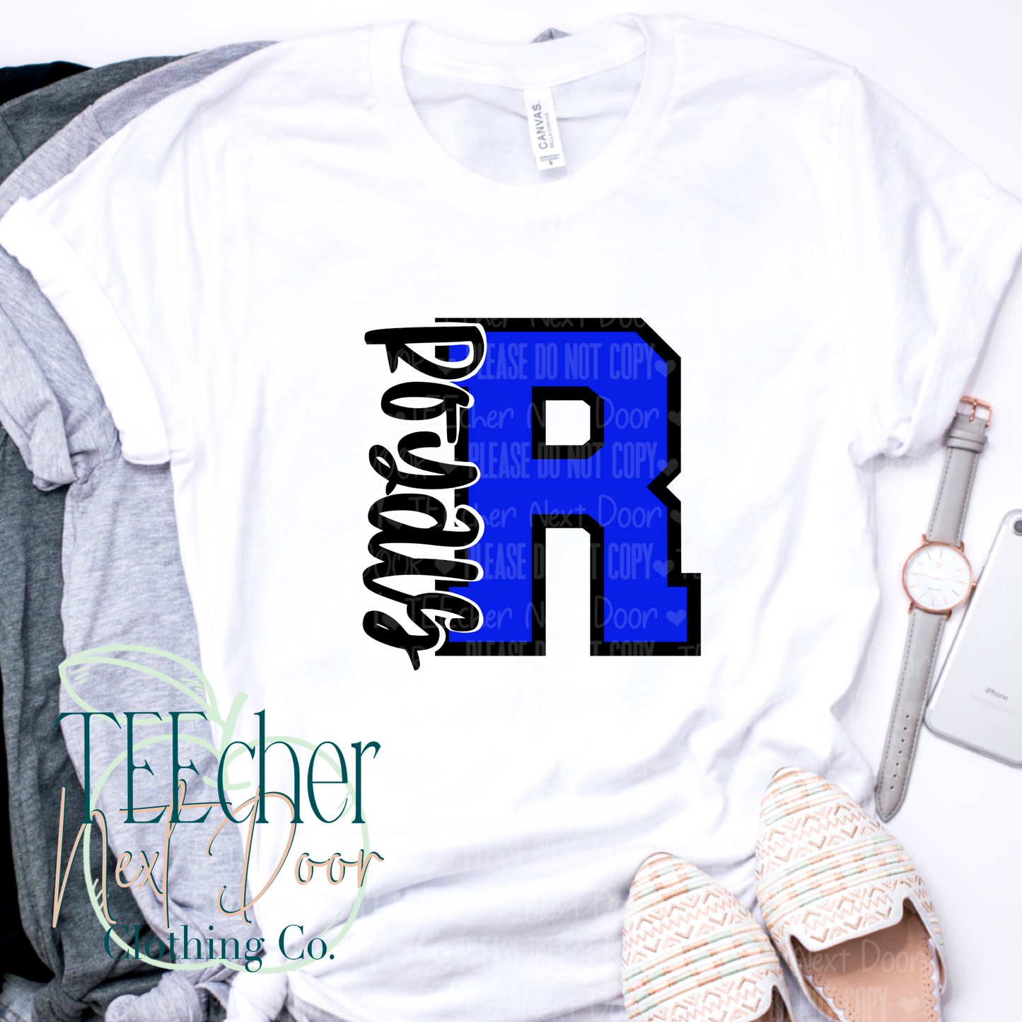 Royals Blue Varsity Letter