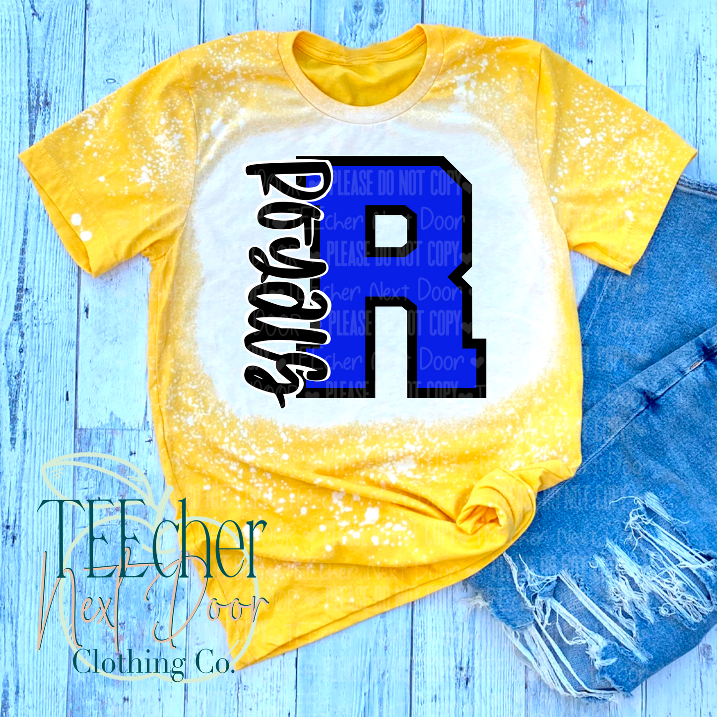 Royals Blue Varsity Letter