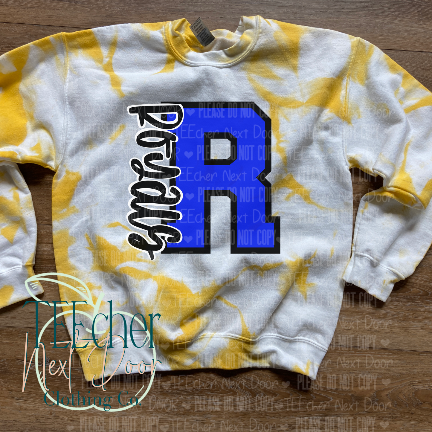 Royals Blue Varsity Letter