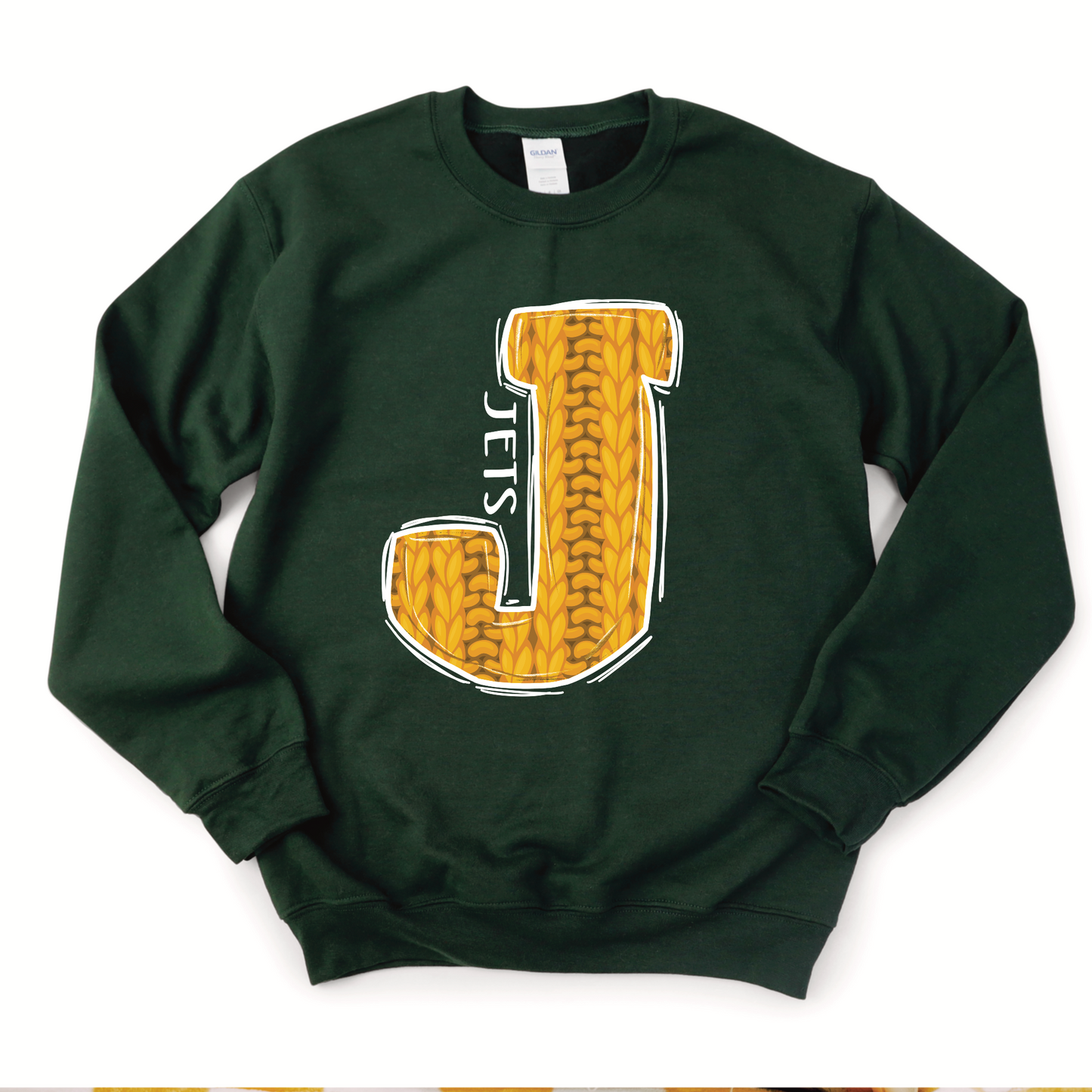 Jets Sweater Letter