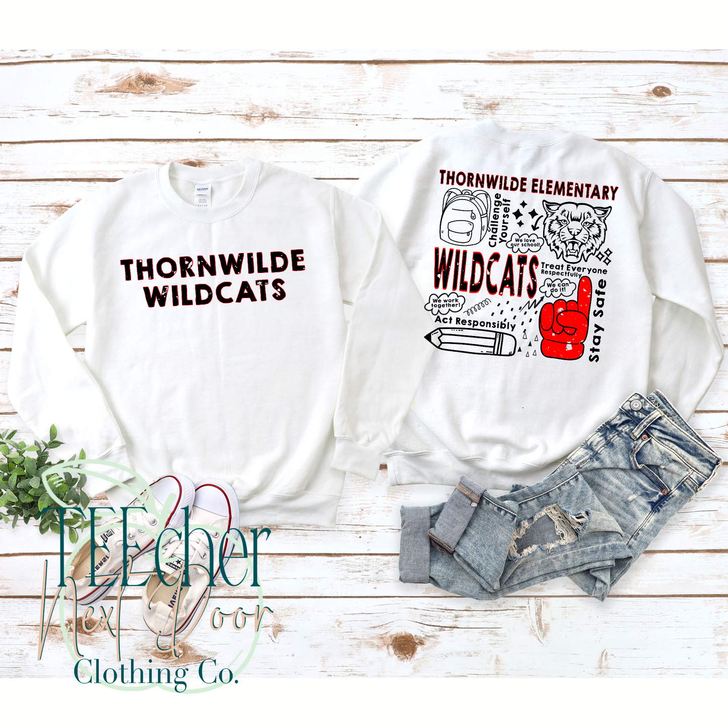 Thornwilde Mascot Collage