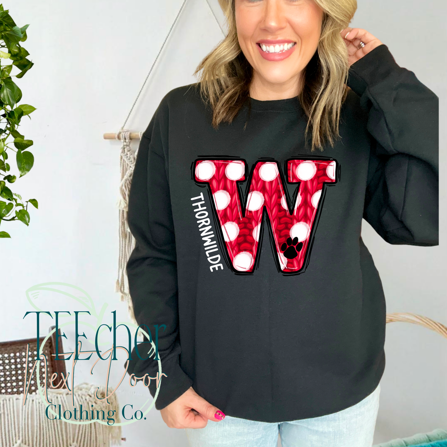 Thornwilde Wildcats Varsity Sweater