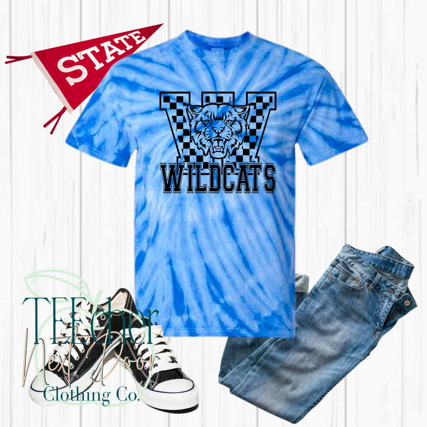 Wildcats Retro Varsity