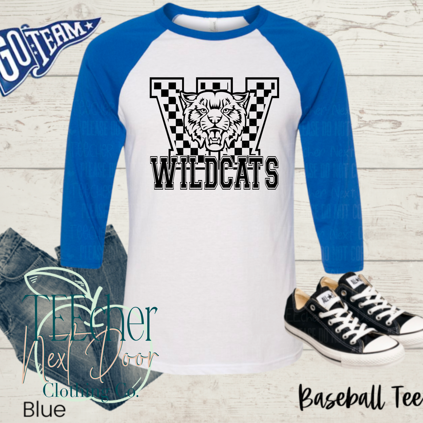 Wildcats Retro Varsity