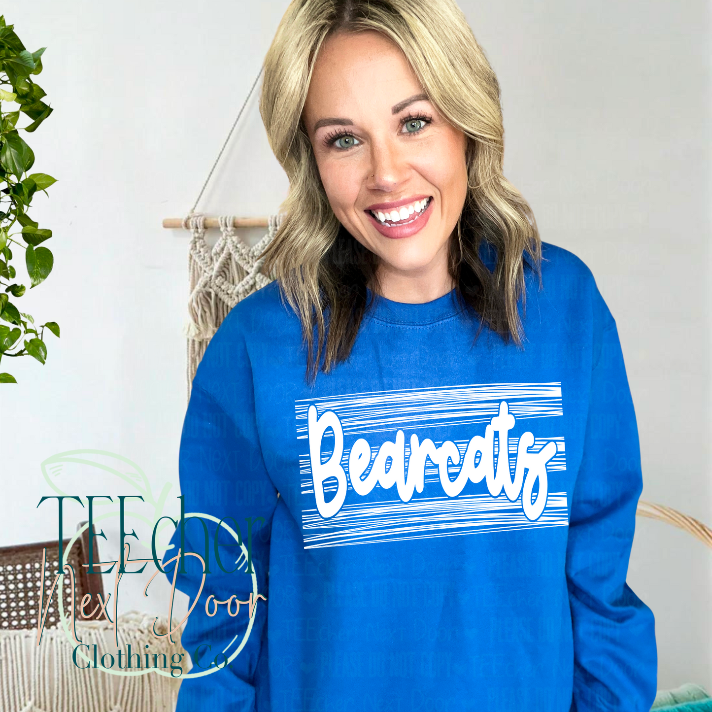 Blue Bearcats Scribbles