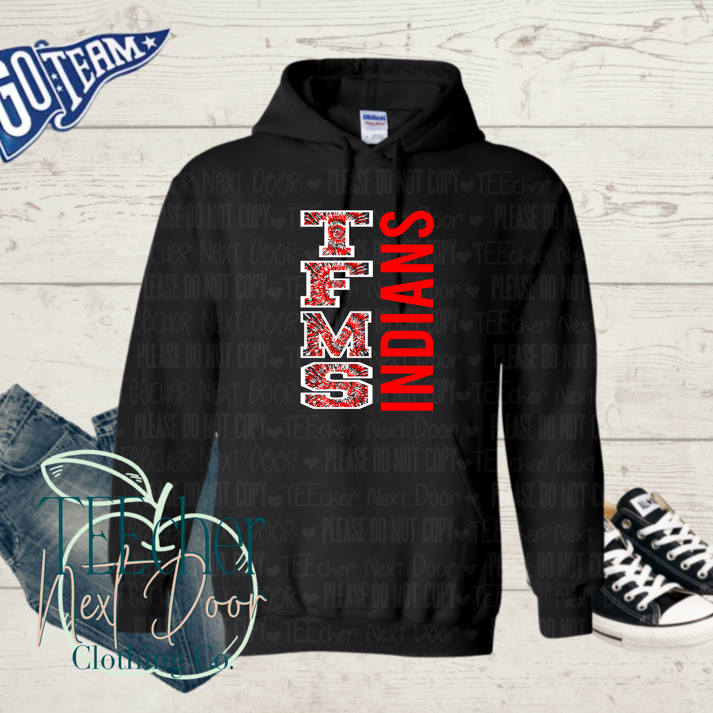 Turkey Foot Bold Tie Dye