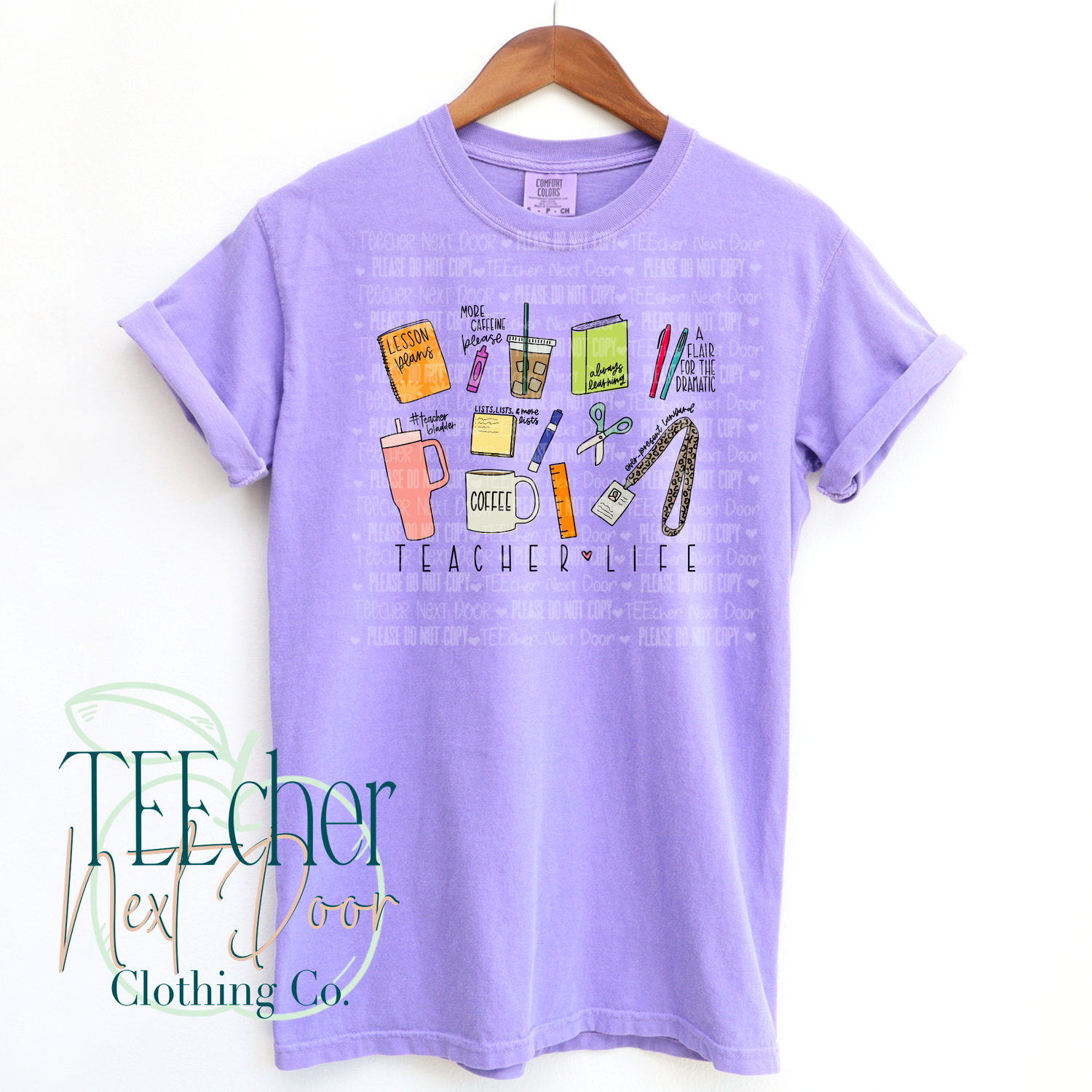 Teacher World Tee Sweatshirt. Teacher Graphic Tee. Test Day. Teacher Shirts.