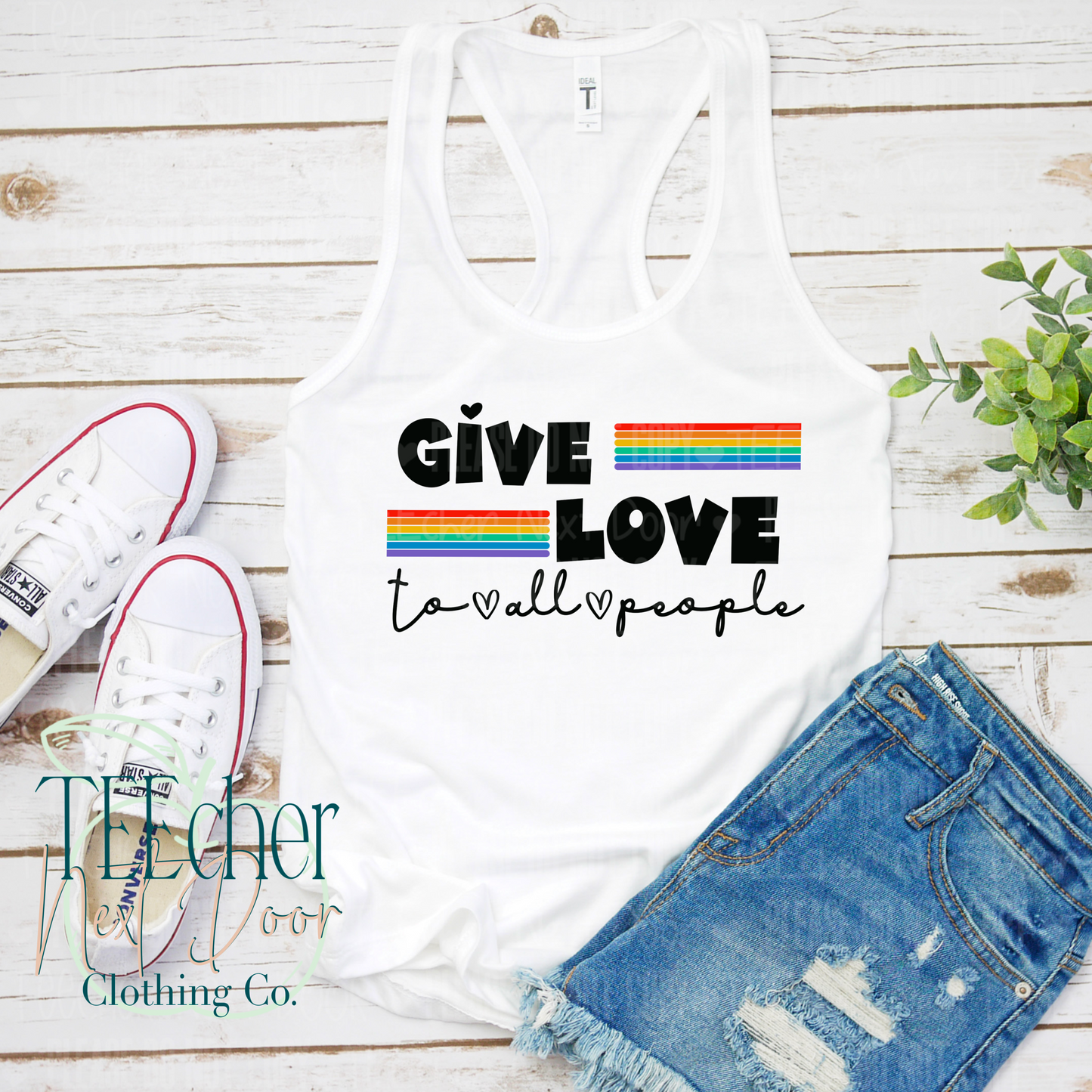 EXCLUSIVE Rainbow Give Love