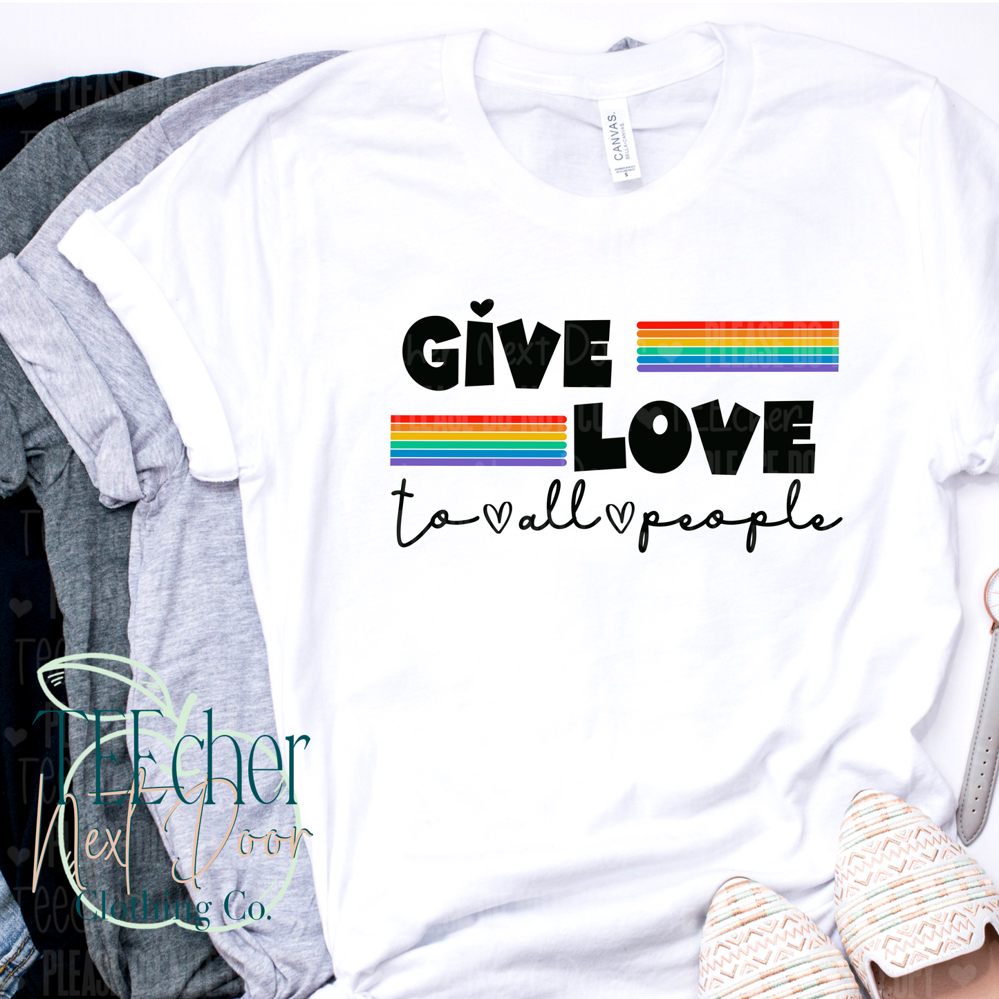 EXCLUSIVE Rainbow Give Love