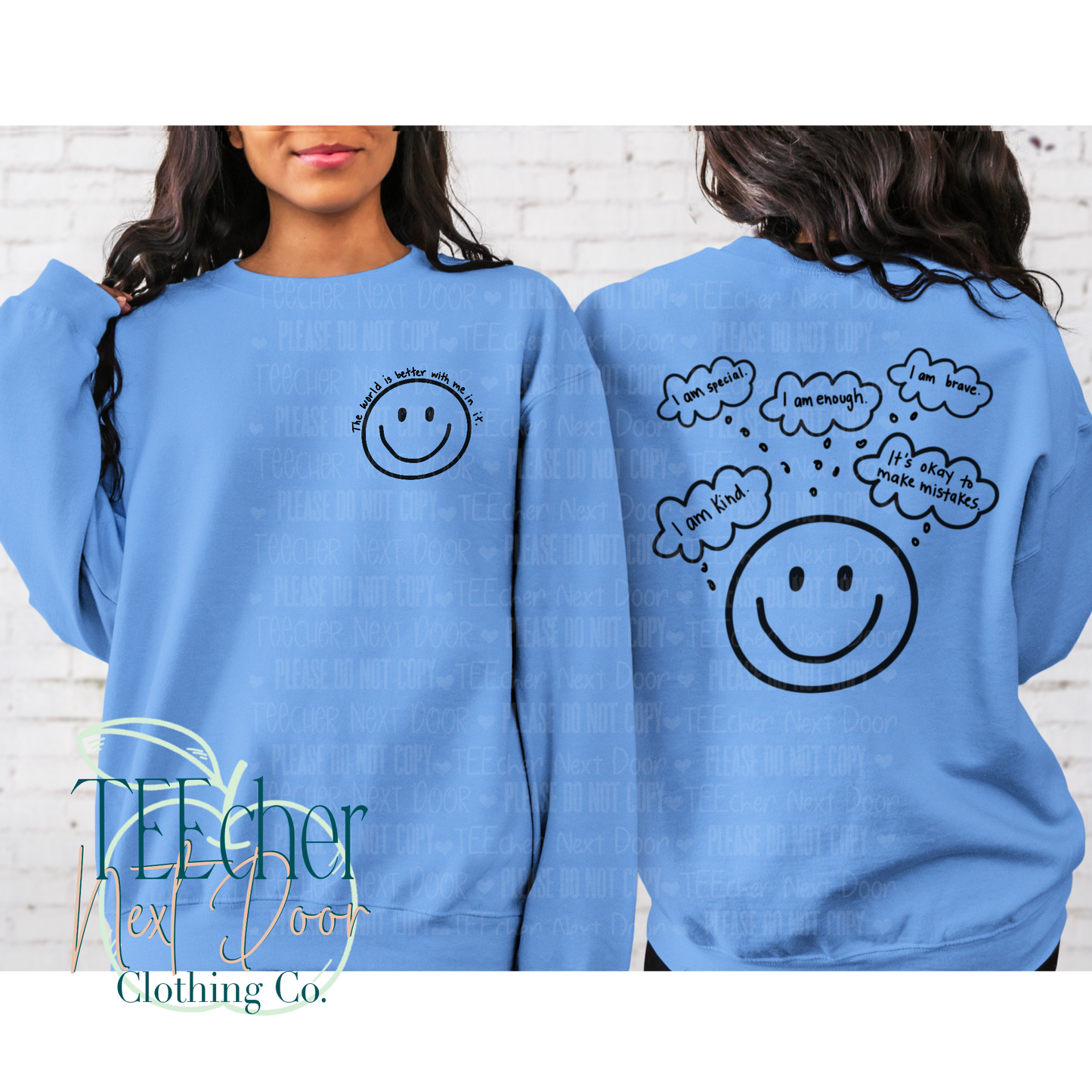 EXCLUSIVE Smile Affirmations Crewneck