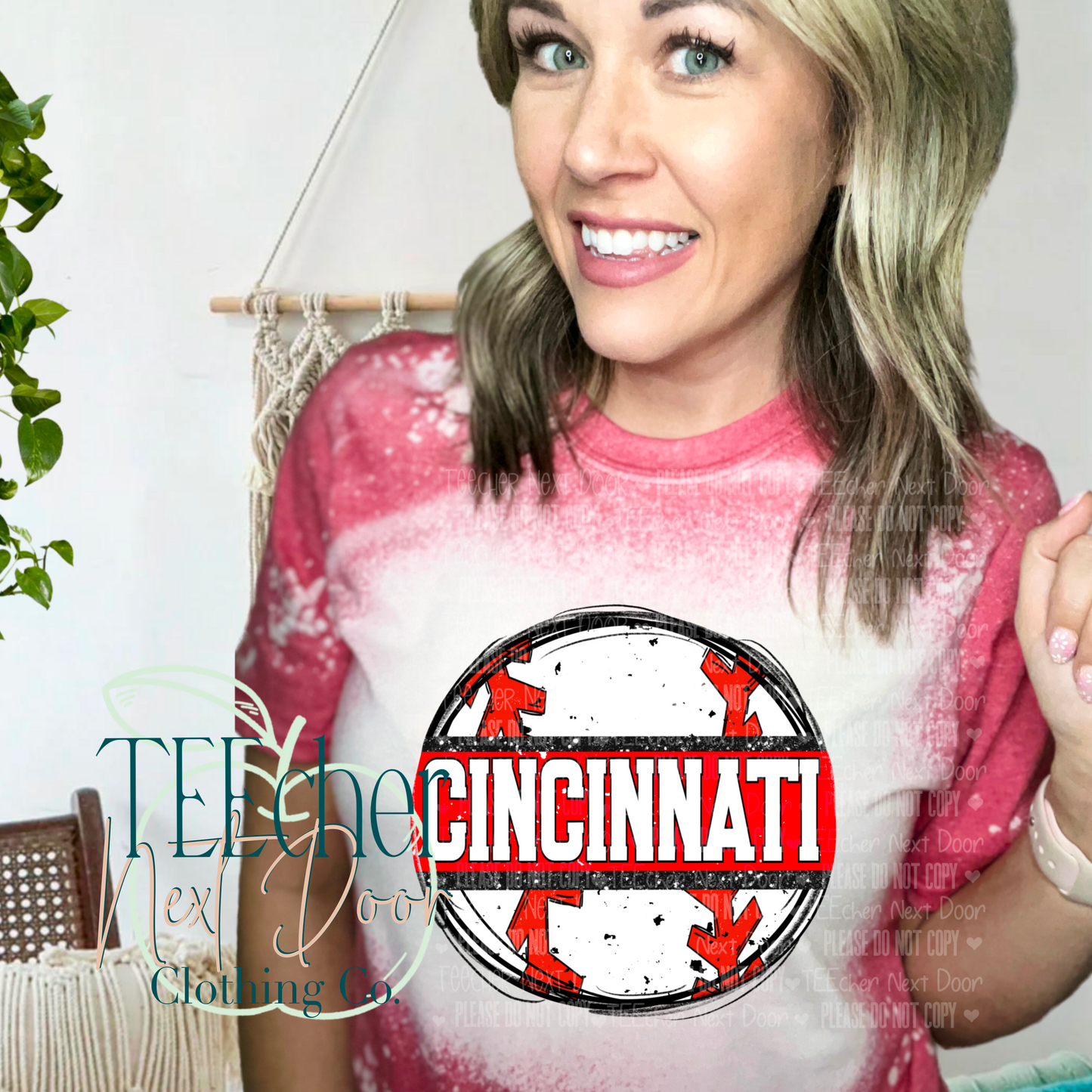 EXCLUSIVE Round Cincinnati Baseball