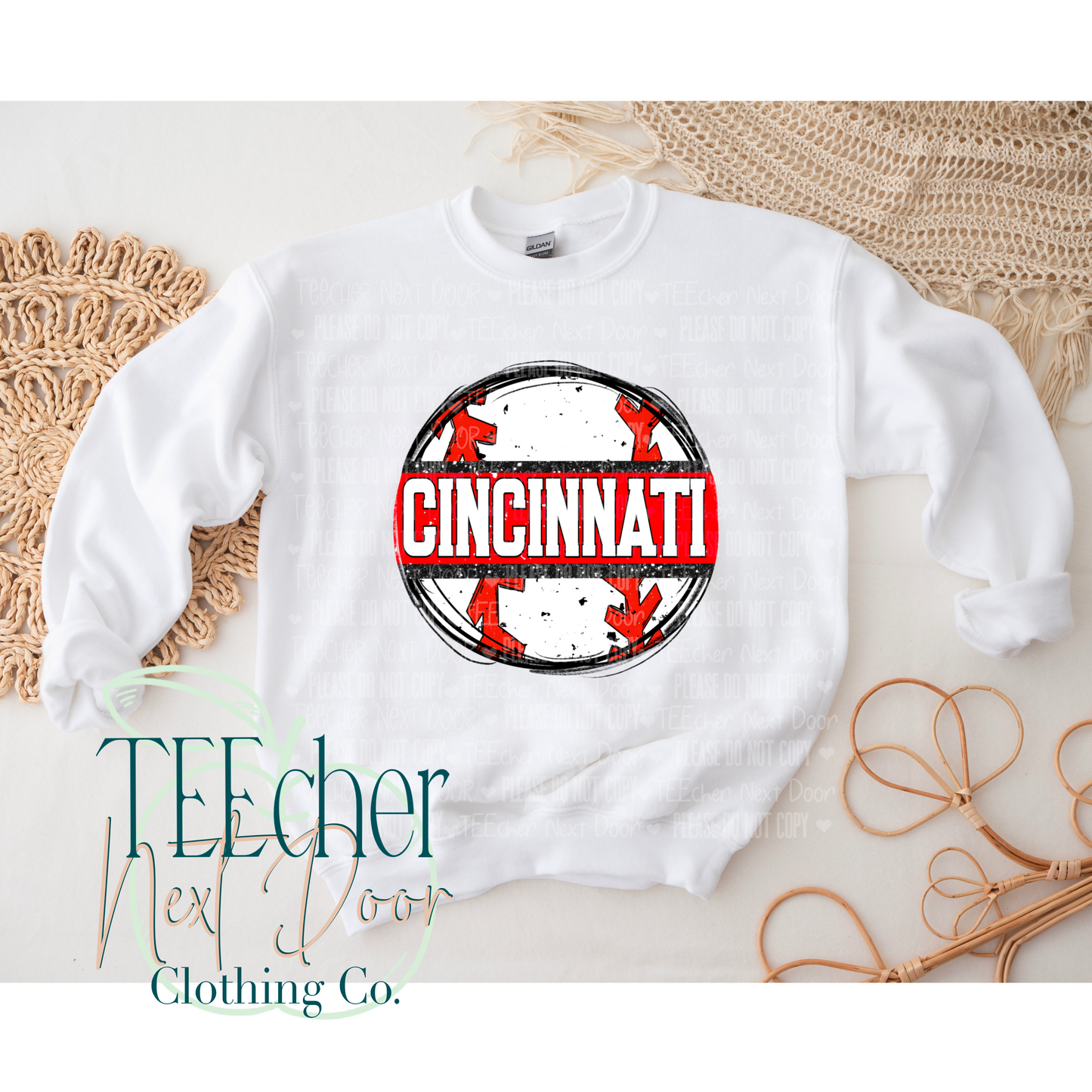 EXCLUSIVE Round Cincinnati Baseball