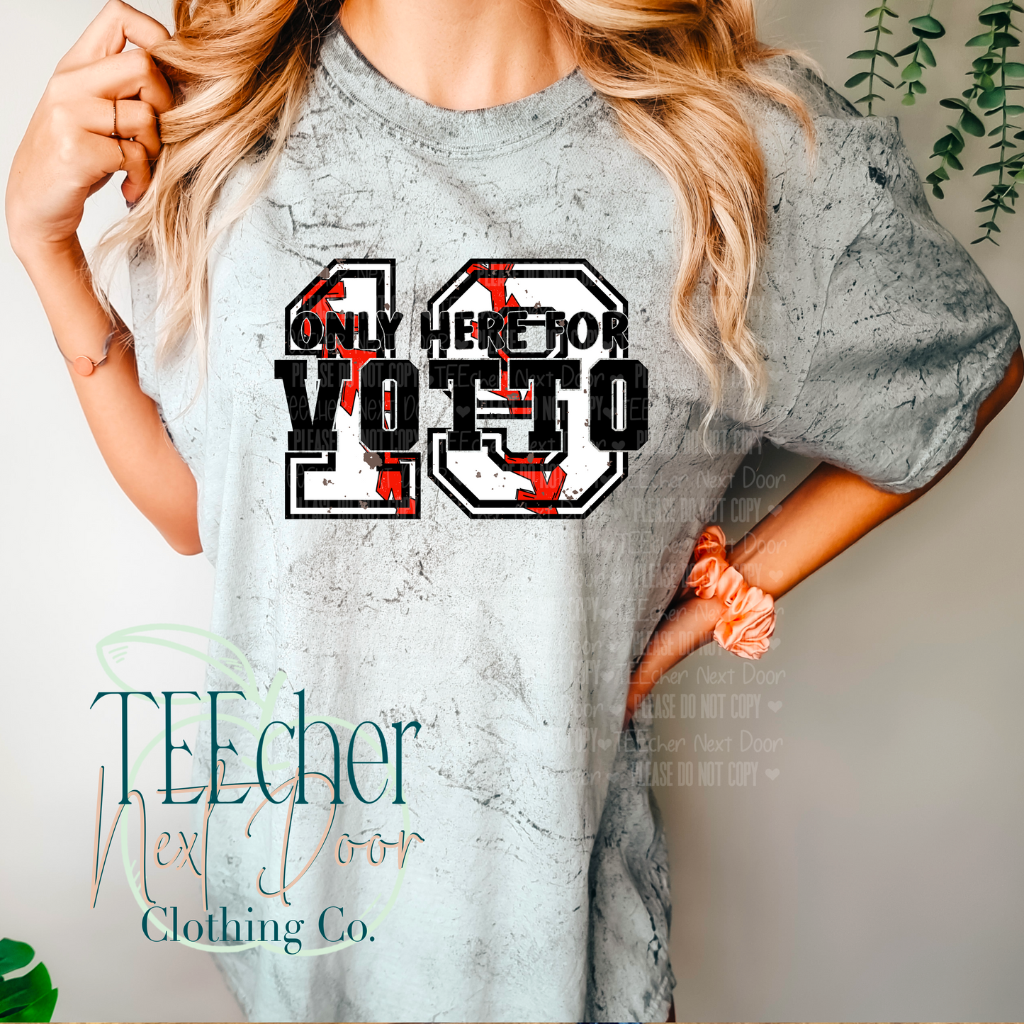 EXCLUSIVE Only Here for My Baseball Player