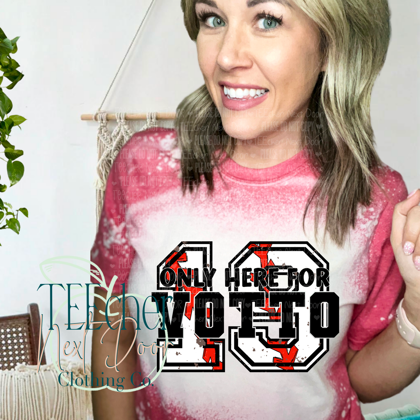 EXCLUSIVE Only Here for My Baseball Player