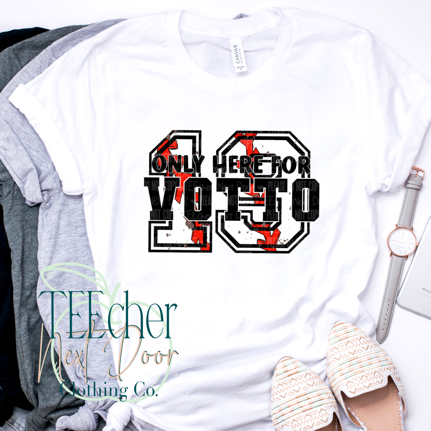 EXCLUSIVE Only Here for My Baseball Player