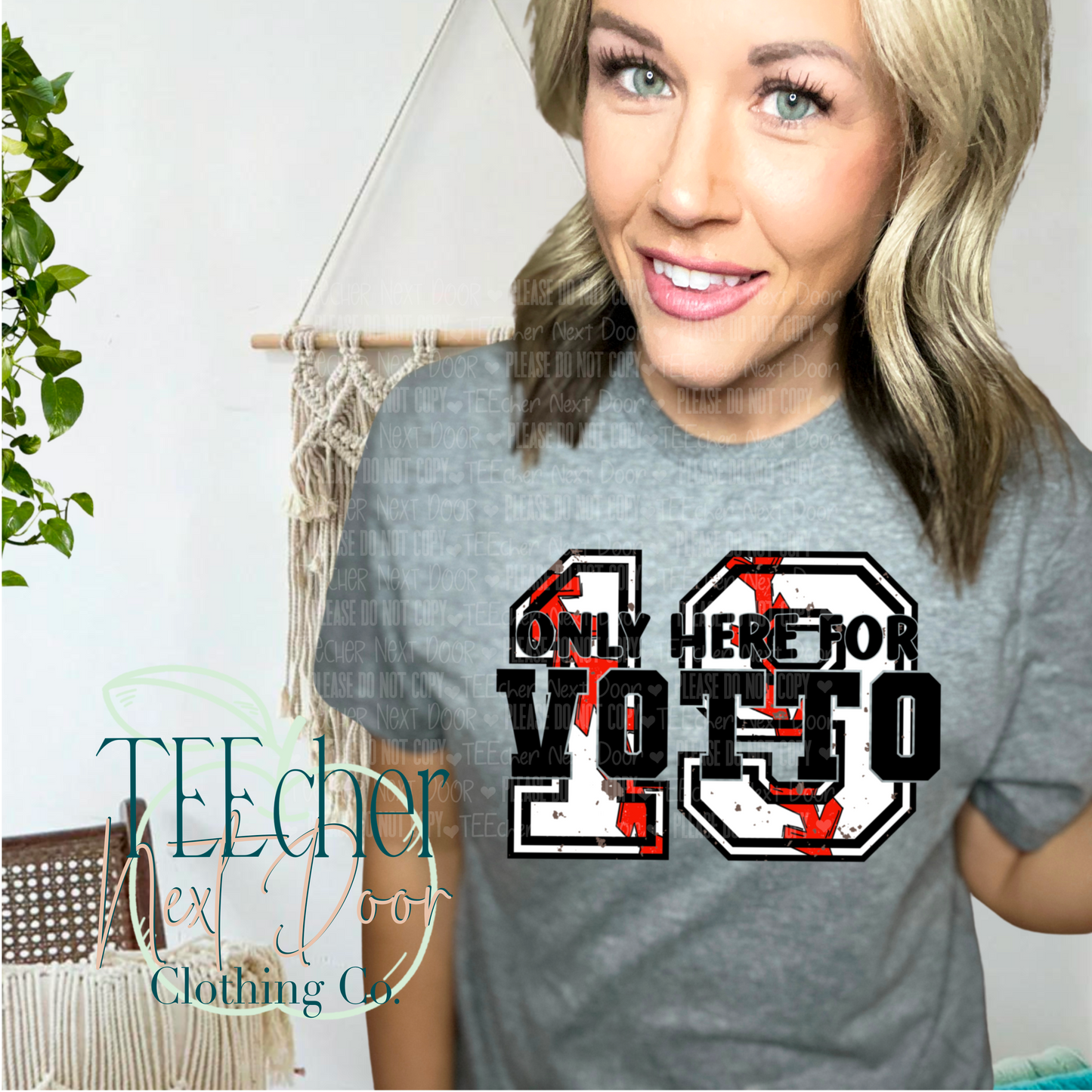 EXCLUSIVE Only Here for My Baseball Player