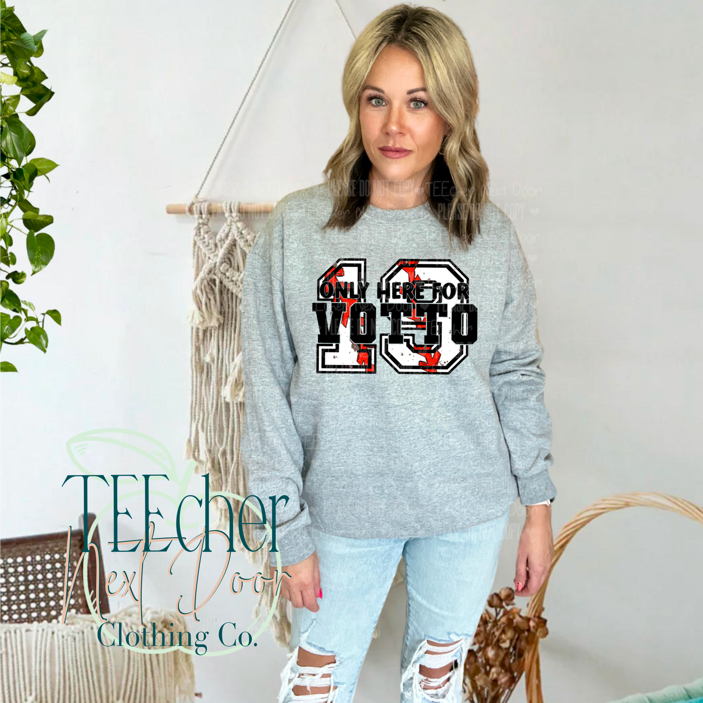 EXCLUSIVE Only Here for My Baseball Player