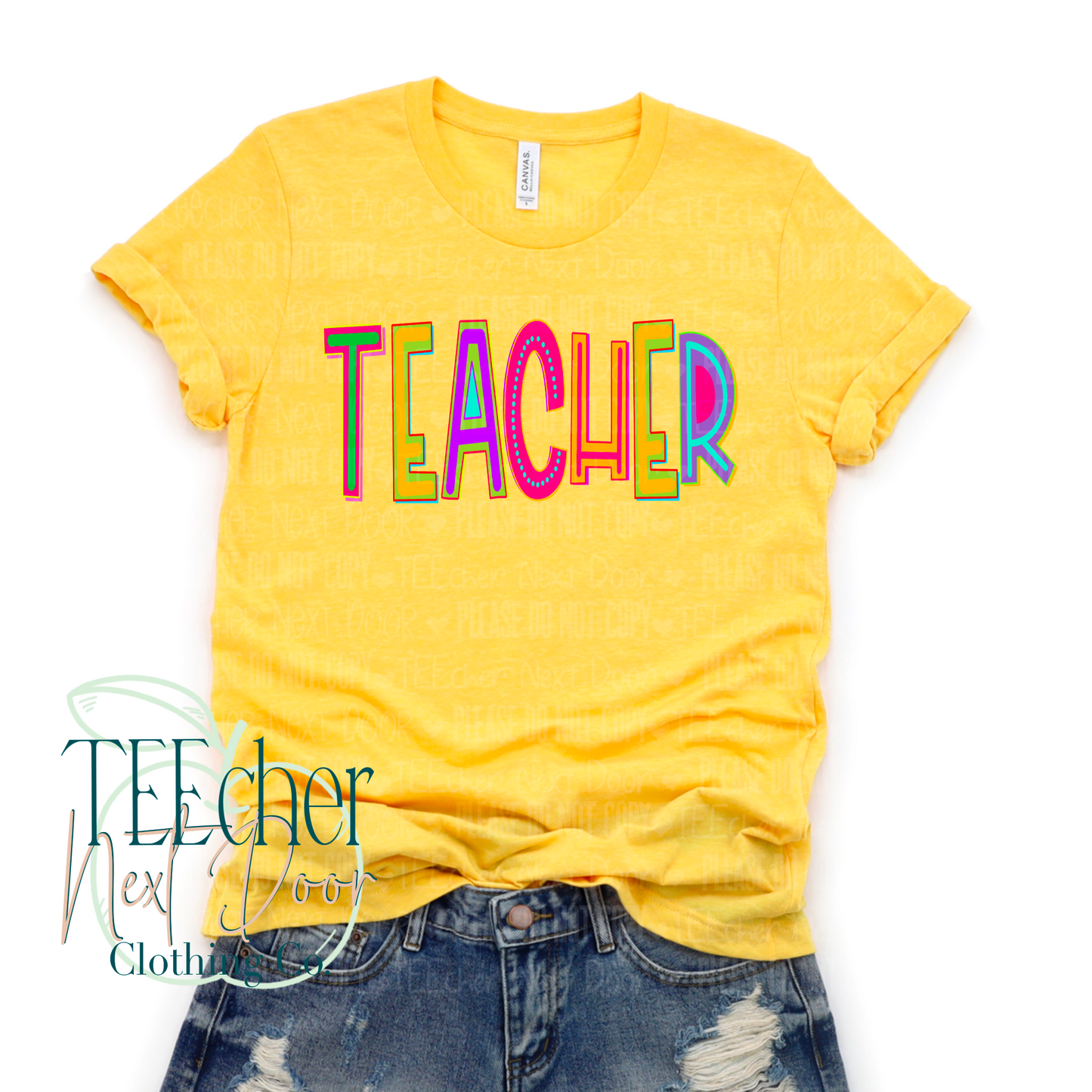 Teacher Neon Marquees