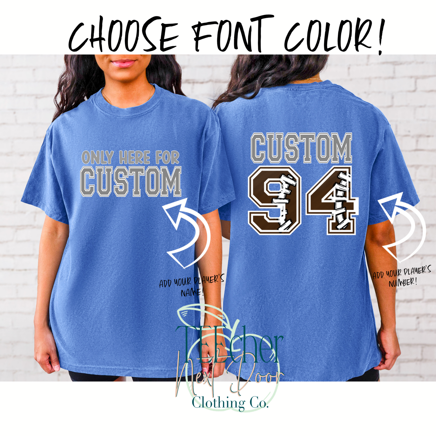 EXCLUSIVE Only Here for My Football Player