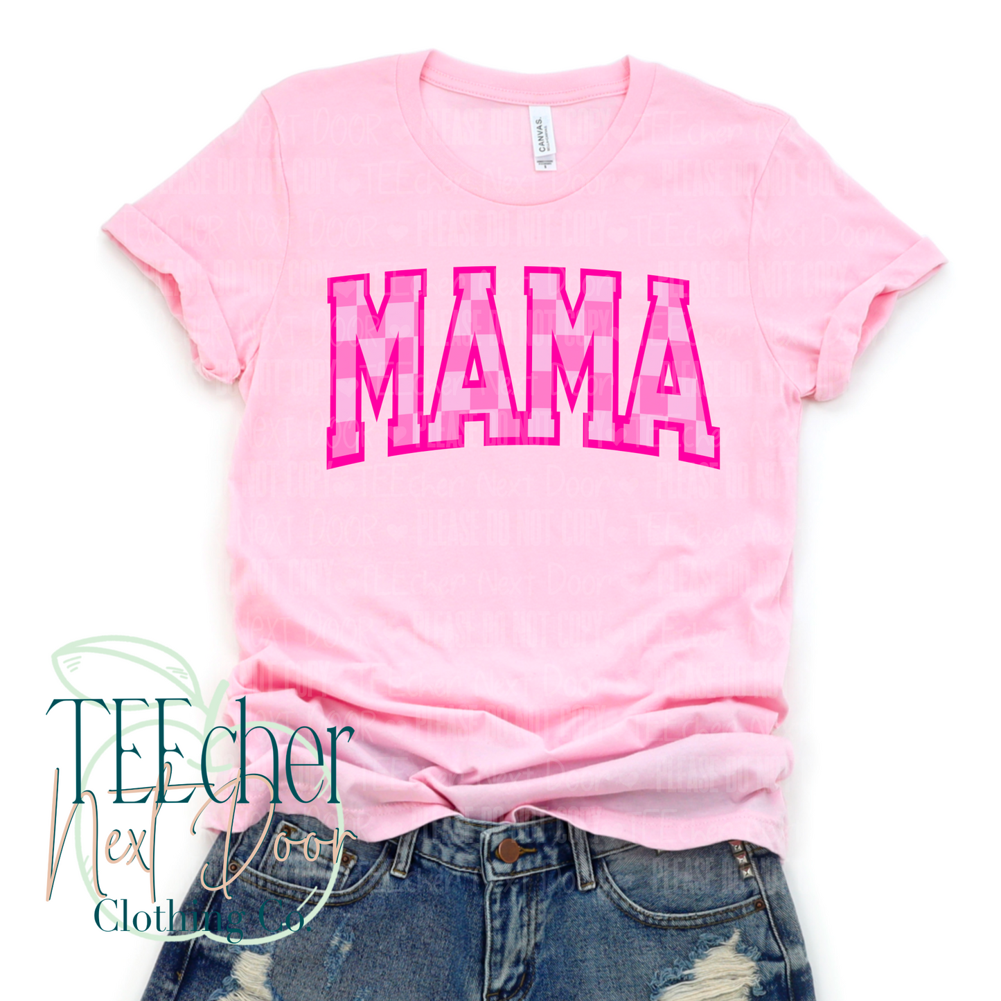 EXCLUSIVE Checkered Mama