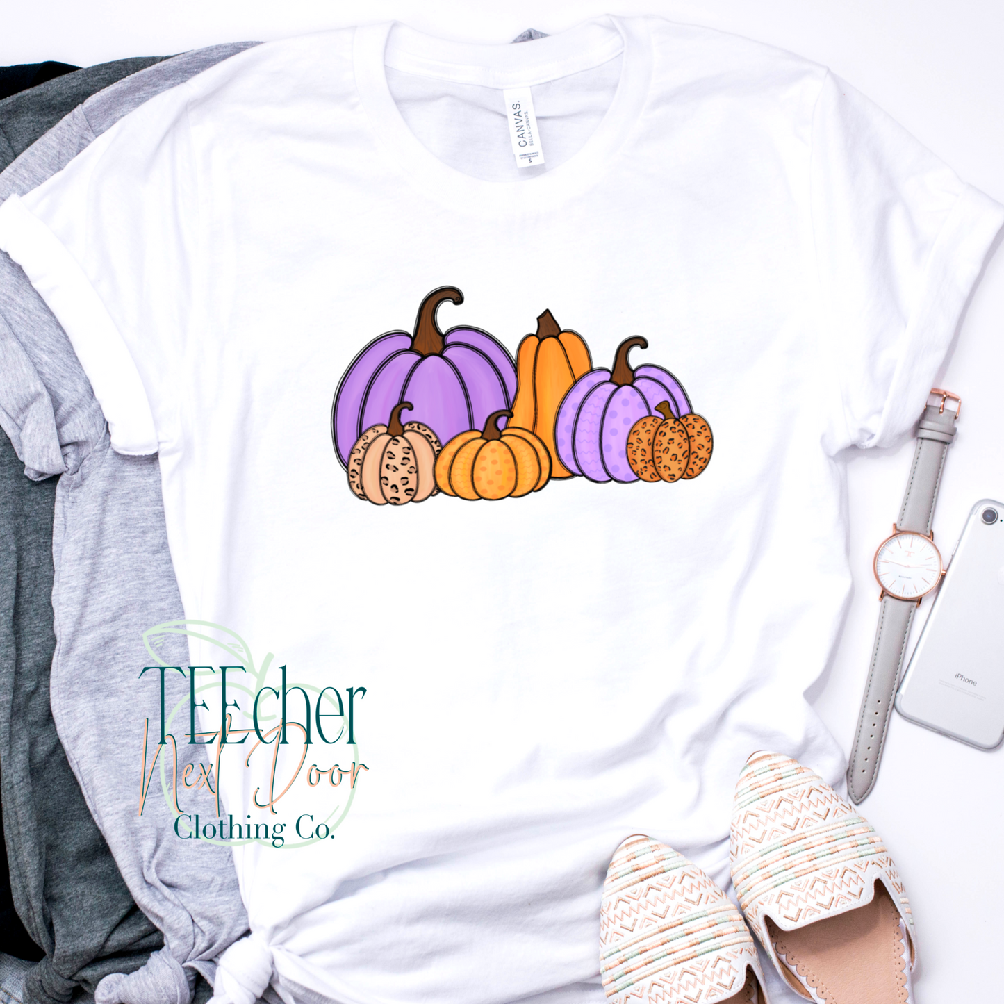 Purple Pumpkins Collage