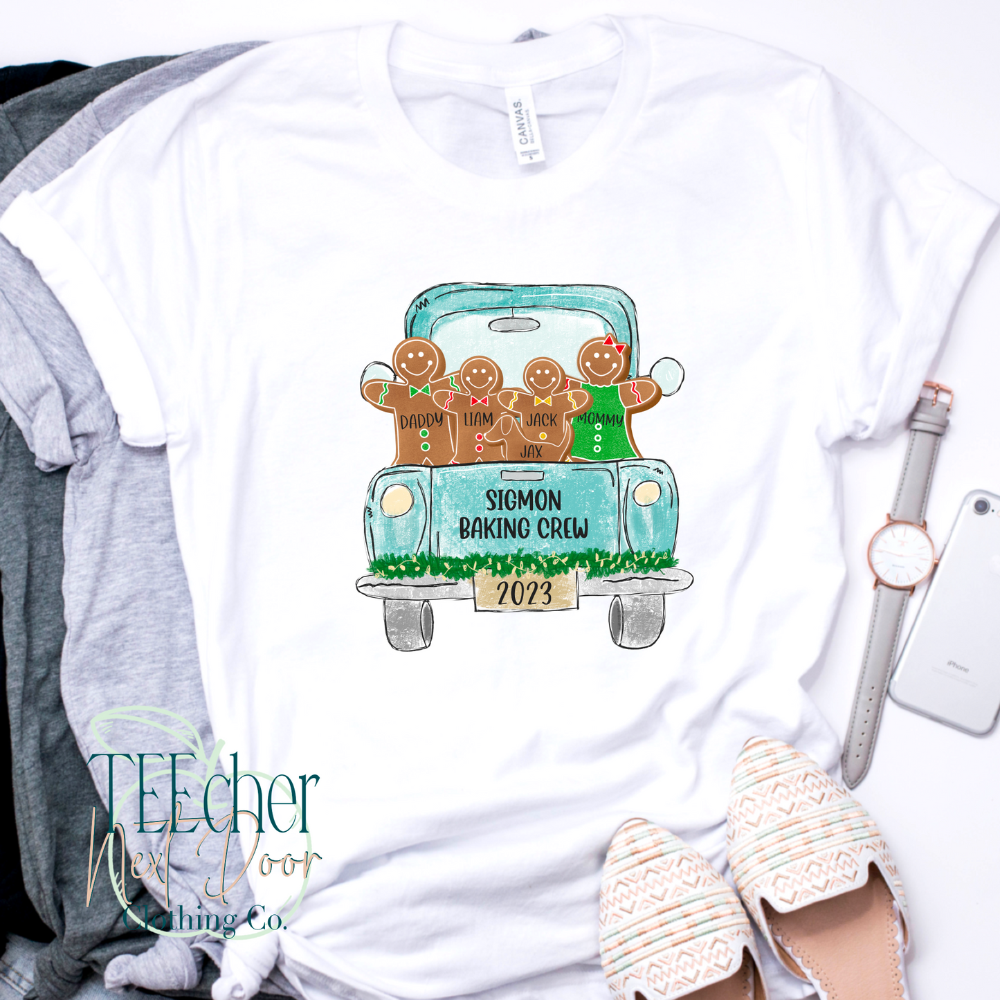 Personalized Gingerbread Truck