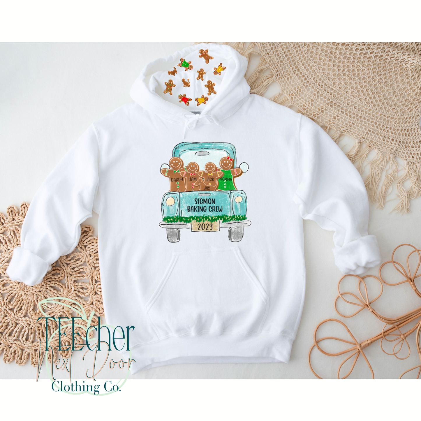 Personalized Gingerbread Truck