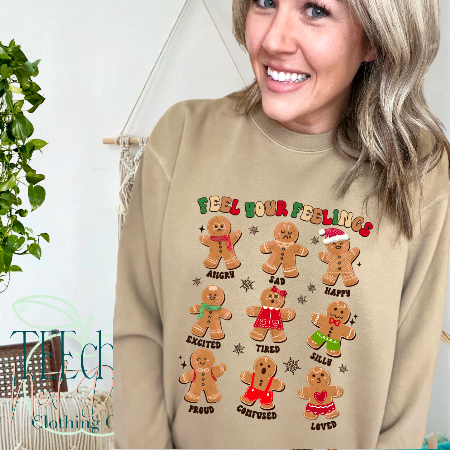 Feel Your Feelings- Gingerbread