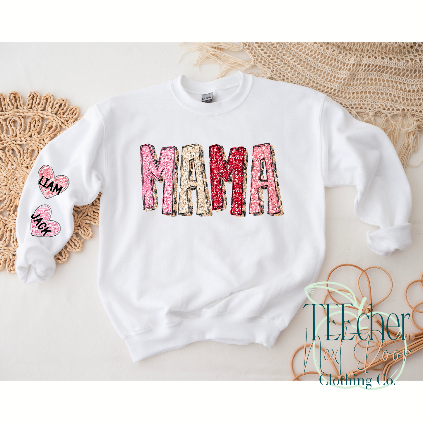 Extra Boujee Valentine Custom Name