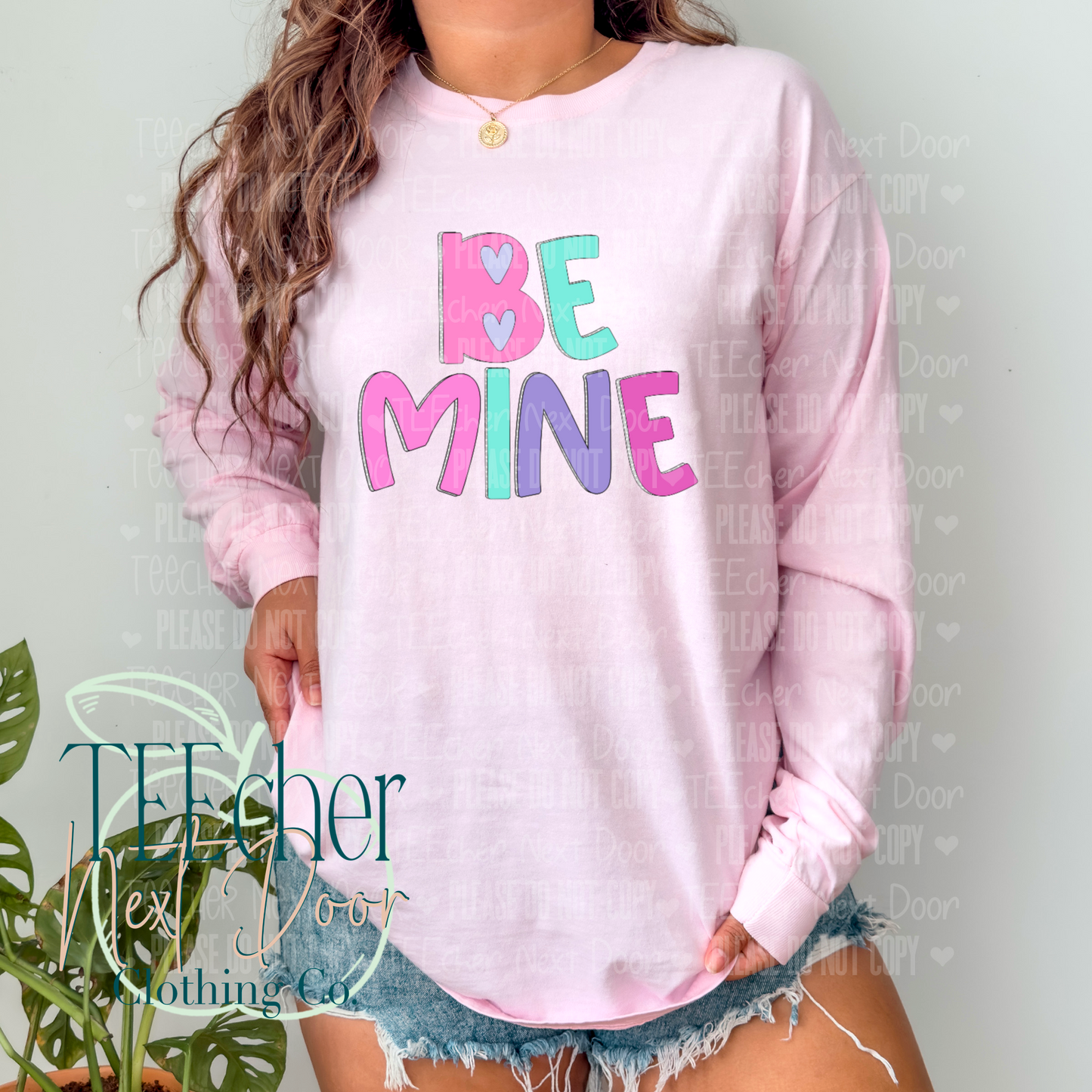 Be Mine Valentine Love Letters