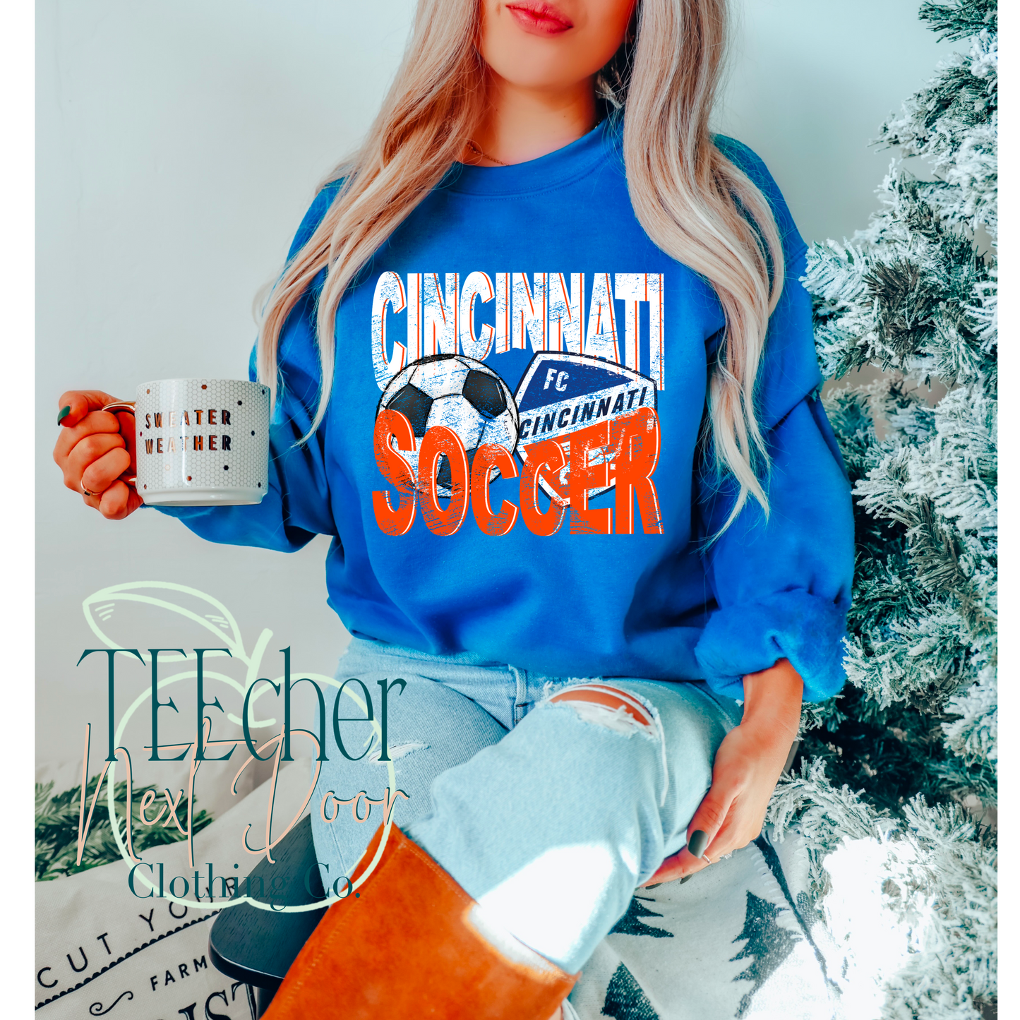 Cincy Soccer Geometric