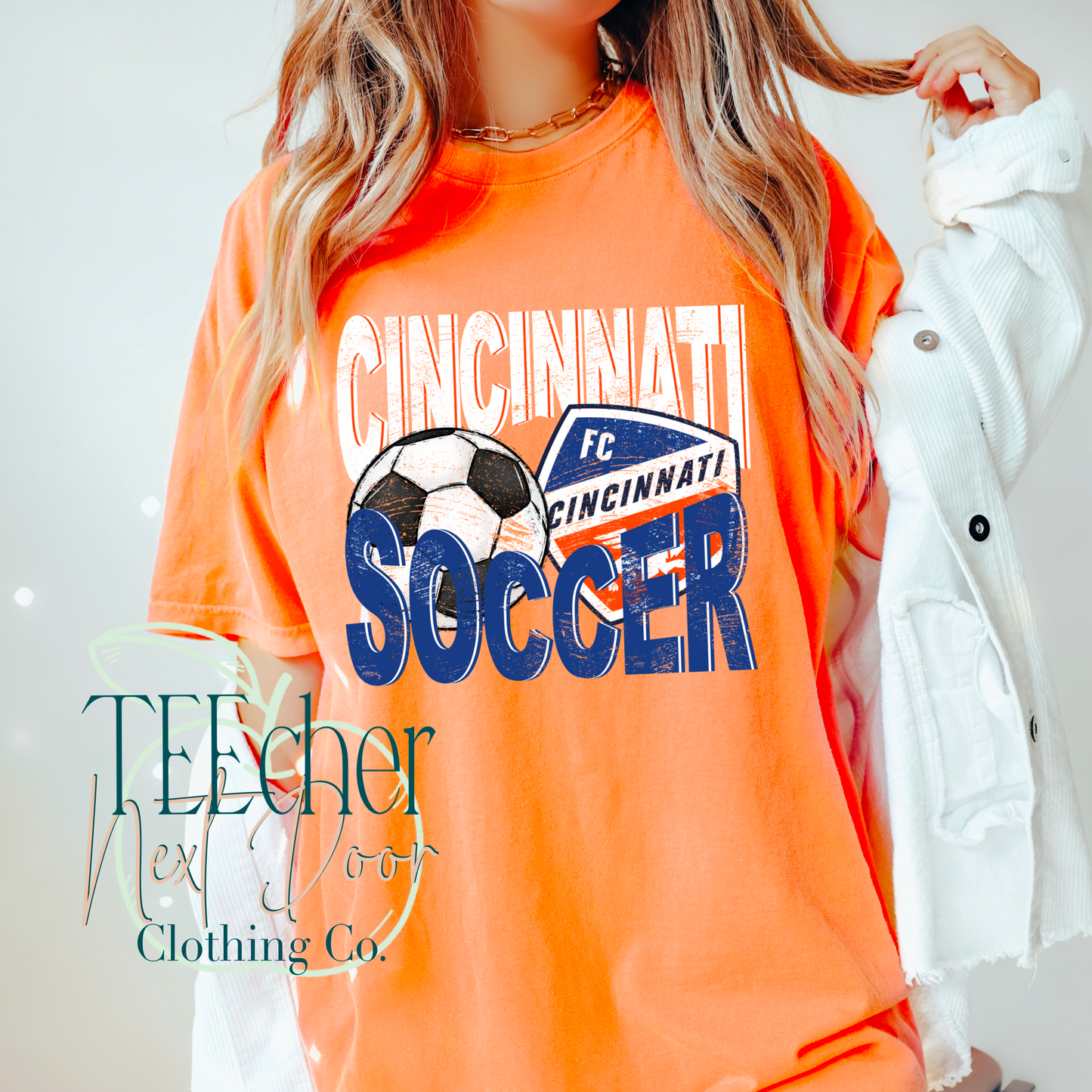 Cincy Soccer Geometric